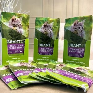 VIBRANT LIFE Replacement Cat Litter Box Filter (Lot of 10) Made in USA